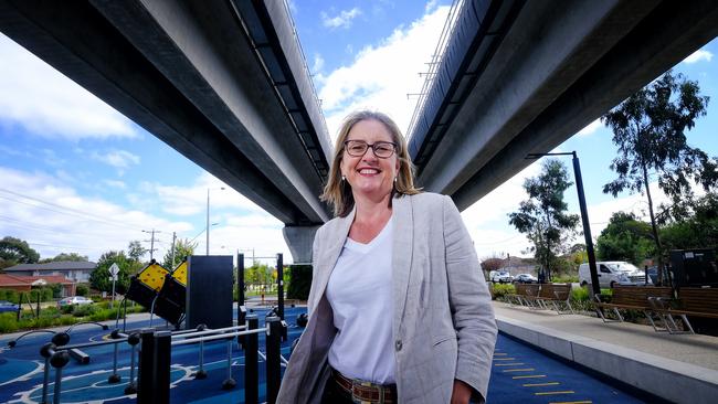 Transport Infrastructure Minister Jacinta Allan. Picture: Luis Ascui