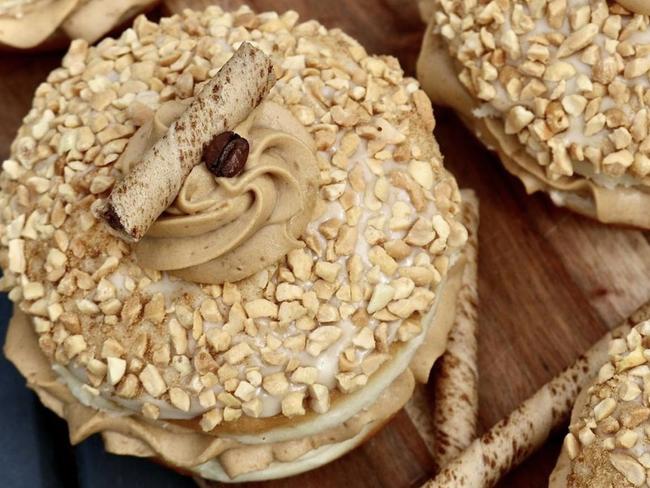 Port Elliot Bakery’s March doughnut of the month, Vietnamese iced coffee. Their April doughnut will be chocolate dream. Picture: Instagram