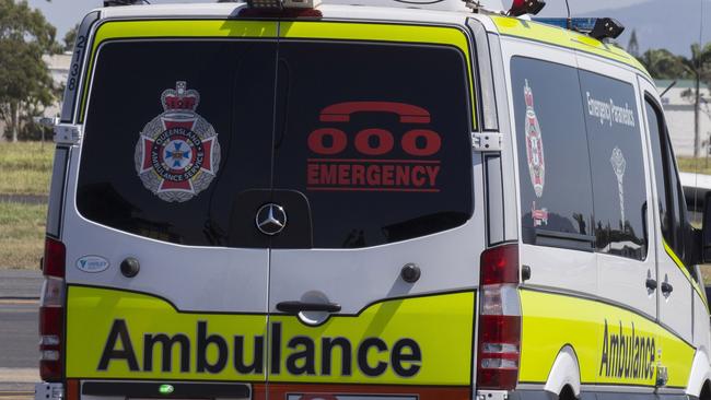 Paramedics were called to the crash at Woolloongabba about noon. Picture: File photo