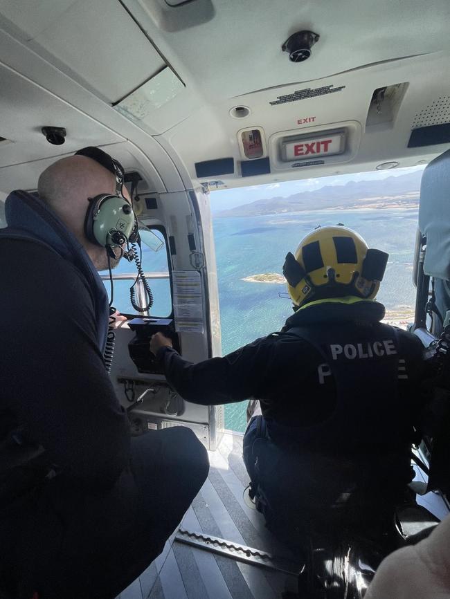 Police seized cannabis and ammunition as part of an operation on the Furneaux Islands. Pic: Tasmania Police