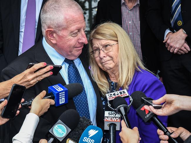 Mark and Faye Leveson were determined to find their missing son Matt. Picture: Brendan Esposito