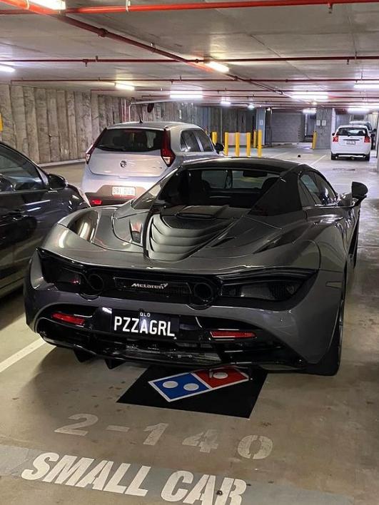 Kerri Hayman’s McLaren 720s Spider. Picture: Instagram