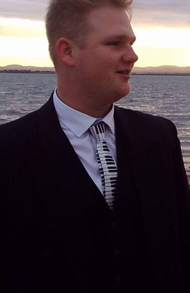 Angus Barnes, 22, died in a crash at Bracalba, on March 21, along with friend Mitch Harpley. Photo: FACEBOOK