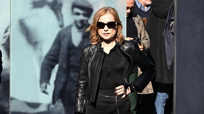 French actor Isabelle Huppert at the Festival Lumiere in October. Picture: Getty Images