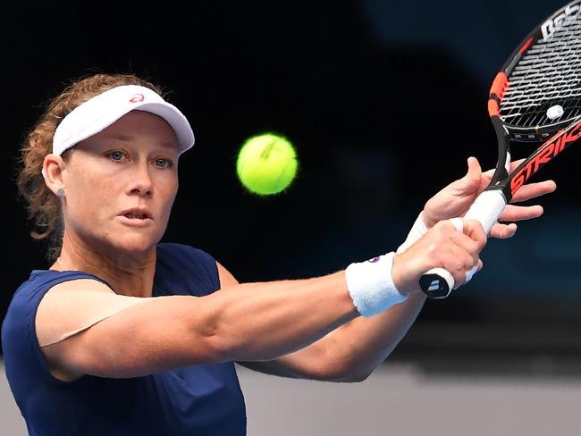 Sam Stosur missed Fed Cup in 2017 to focus on the WTA Tour.