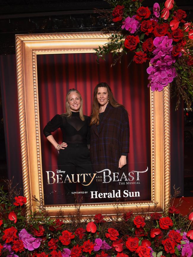 Opening night: Beauty and The Beast at Her Majestys Theatre, Melbourne. Picture: Josie Hayden