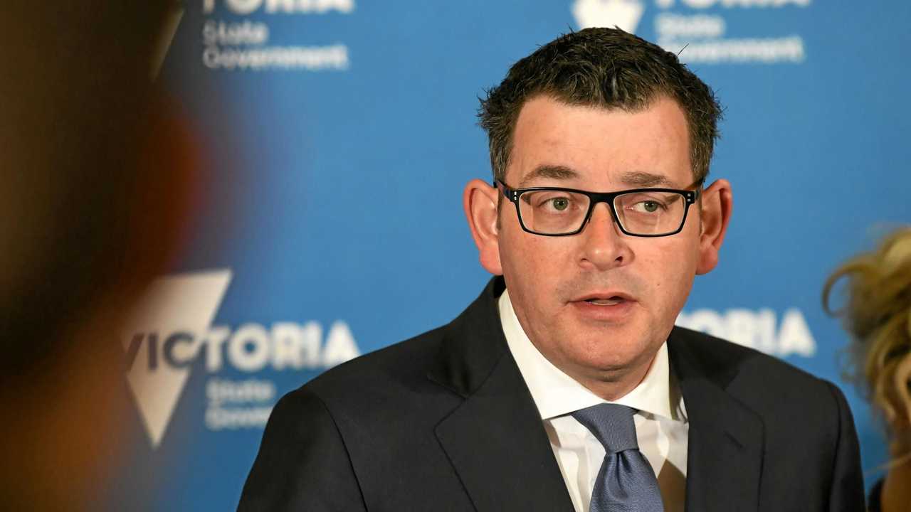 A "proud” Victorian Premier Daniel Andrews says terminally ill Victorians are closer to getting the dignity they deserve. Picture: JAMES ROSS