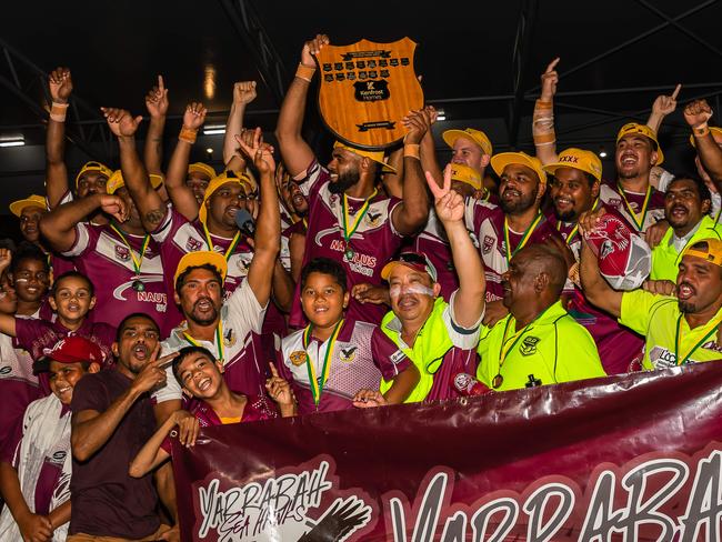 Yarrabah Seahawks won the 2021 Cairns District Rugby League premiership. Picture: Emily Barker