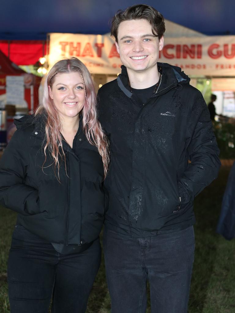 Georgia Vickery and Luke Glybovitch.