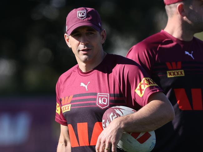 QLD Origin training at Sanctuary Cove. Coach Billy Slater. Picture: Nigel Hallett