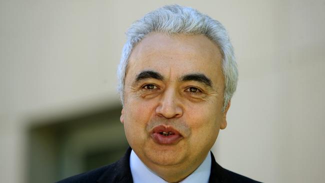 Dr Fatih Birol of the International Energy Agency. Picture: Kym Smith