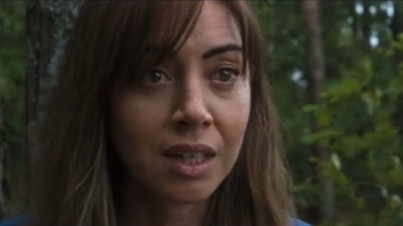 In a new film released four months ago, Aubrey Plaza plays a character who tells her younger self the love of her life dies. Picture: Amazon Prime Video