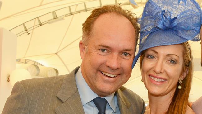 Jeff and Pat Worboys in The Dome VIP at Magic Millions.