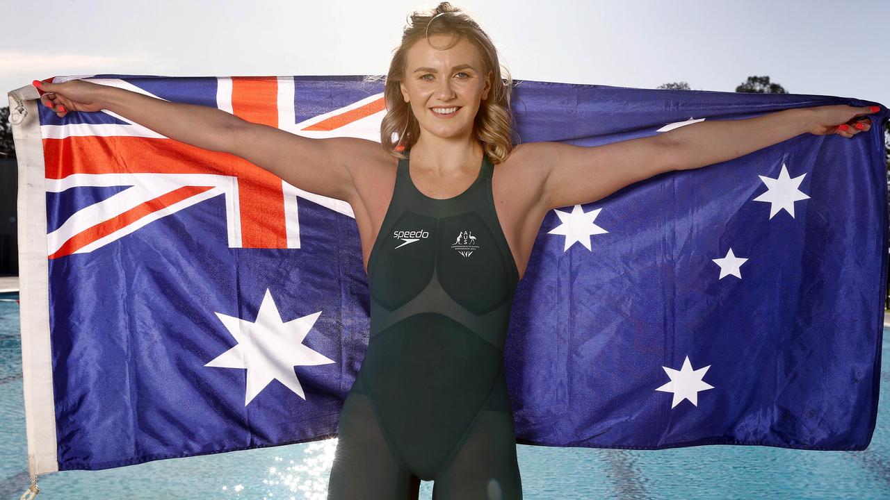 Ariarne Titmus is set for a massive Commonwealth Games. Picture: Michael Klein