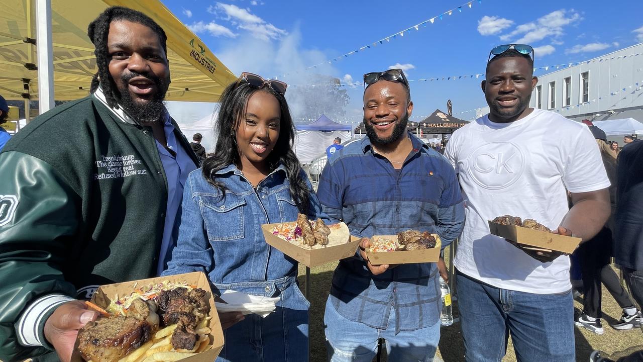 Emmanuel Anam, Emily Ngoga, Chris Johnson and Emmanuel Ajoma.