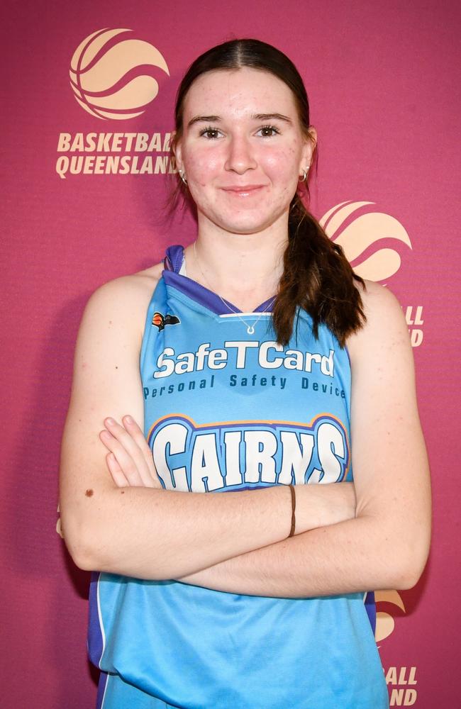 Basketball Queensland North U16 Girls player Breanna Edgerton. Picture: Basketball Queensland