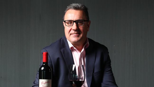 Treasury Wine Estates CEO Tim Ford’s big bet on the US luxury wine market is paying off. Picture: Aaron Francis