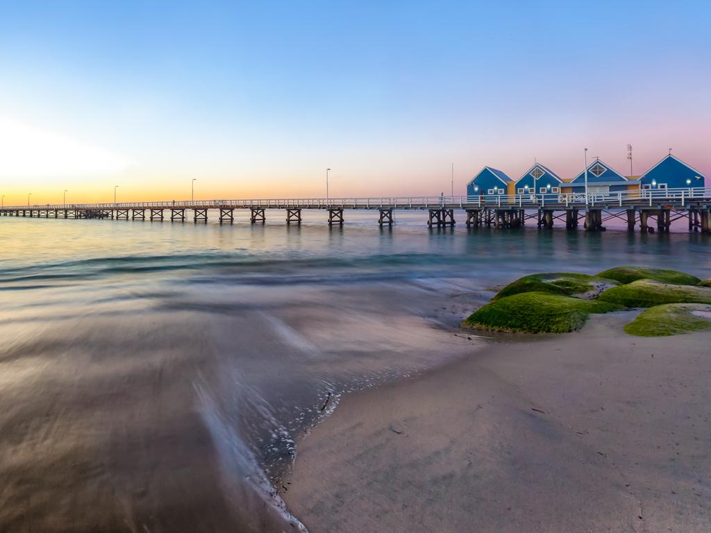 <h2>HEAD TO SOUTH BUSSELTON</h2> Pack the car and head south from Perth for a weekend in <a href="https://www.busselton.wa.gov.au/City-of-Busselton" target="_blank">Busselton</a>, sheltered along the shores of Geographe Bay. Busselton was twice voted WA’s Top Tourism Town, and there are plenty of reasons why visitors return every year. Wade in the calm, turquoise bay or visit the <a href="https://www.busseltonjetty.com.au/underwater-observatory/" target="_blank">Underwater Observatory</a>. Culture vultures can head back to the 1800s to learn about Busselton’s history as one of Australia’s first settlements, and beachgoers will love sitting on the iconic heritage-listed 148-year-old and 1.8km-long wooden jetty. With an array of accommodation options on offer Busselton’s mix of tranquil waters, retail enclave and old-town feel make it a holiday resort town accessible to all.