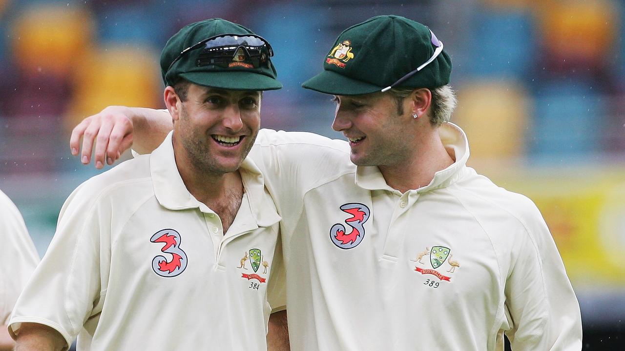 Michael Clarke and Simon Katich sensationally fell out over that SCG dressing room bust up in 2009.