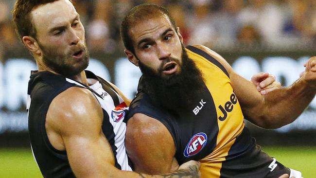 Bachar Houli has signed a new deal with the Tigers. Picture: Colleen Petch
