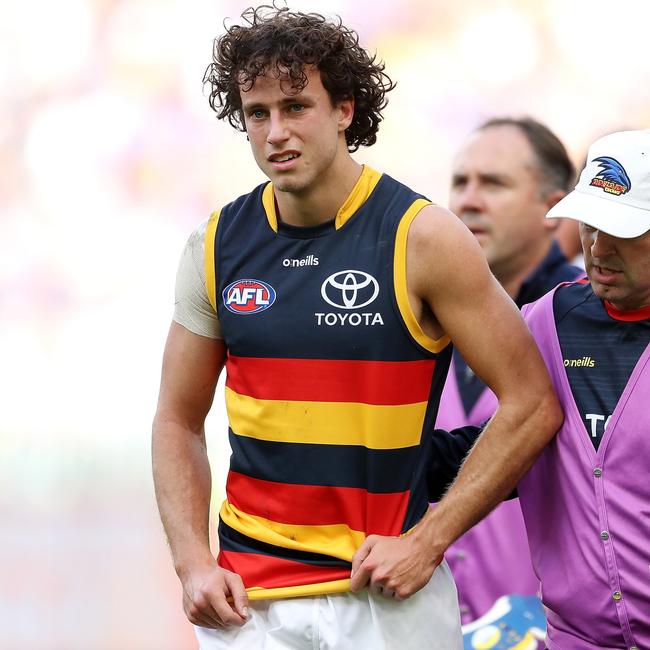 Will Hamill impressed at training. Picture: Will Russell/AFL Photos via Getty Images