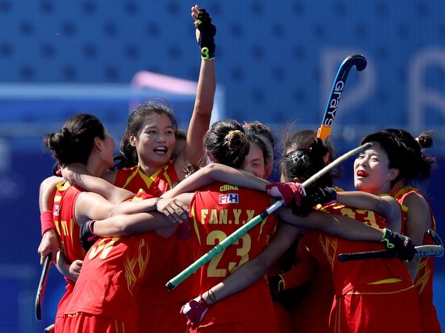 China are moving on to the medal rounds. (Photo by Luke Hales/Getty Images)