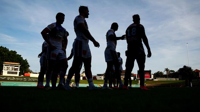 The hallowed turf at Leichhardt Oval is a chance to host the Super Ruby match between the Rebels and Reds next week. Picture: Getty Images