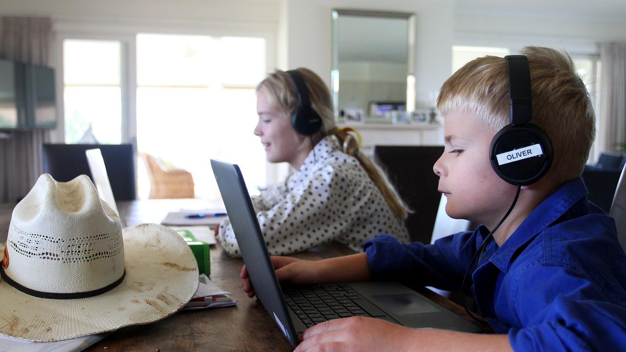 Australians suddenly transitioned to working and studying from home during the coronavirus pandemic, posing challenges for the NBN. Picture: Lisa Maree Williams / Getty Images