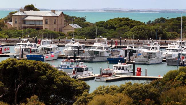 Cray fishing boats in Robe harbour. Picture: File