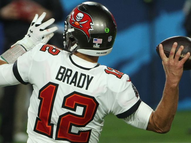 The greatest quarterback of all-time. Picture: Patrick Smith/Getty Images/AFP