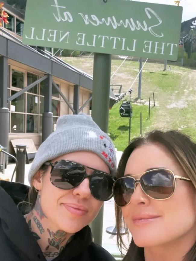 They even spent time together on a holiday in Aspen. Picture: kylerichards18/Instagram