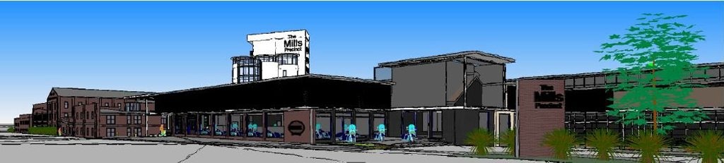 Mills Precinct Foundary St perspective. Picture: Contributed