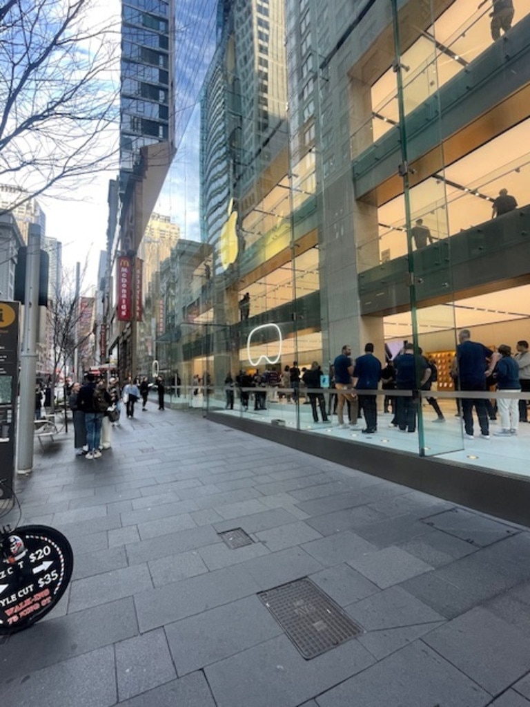 There was no line outside by 9am. Picture: news.com.au