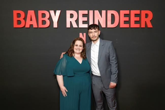 Jessica Gunning and Richard Gadd star in Netflix's smash hit 'Baby Reindeer'