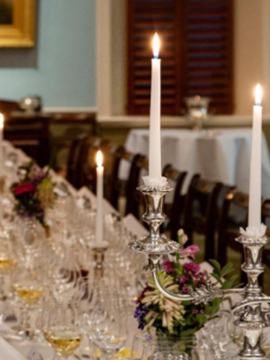 Fine dining is part of the Adelaide Club’s services. Picture: The Adelaide Club