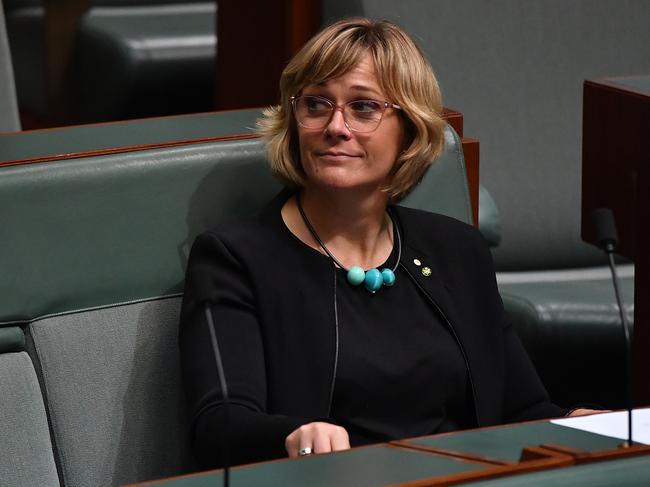 Member for Warringah Zali Steggall at Canberra. (Photo by Sam Mooy/Getty Images)