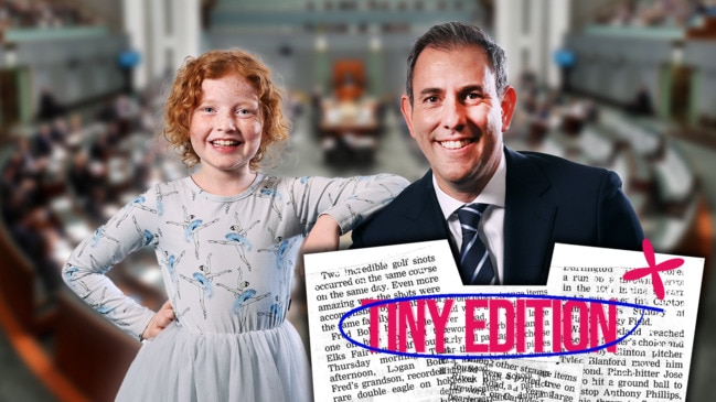 Tiny Edition: Treasurer Jim Chalmers on glitter pedicures and parliament