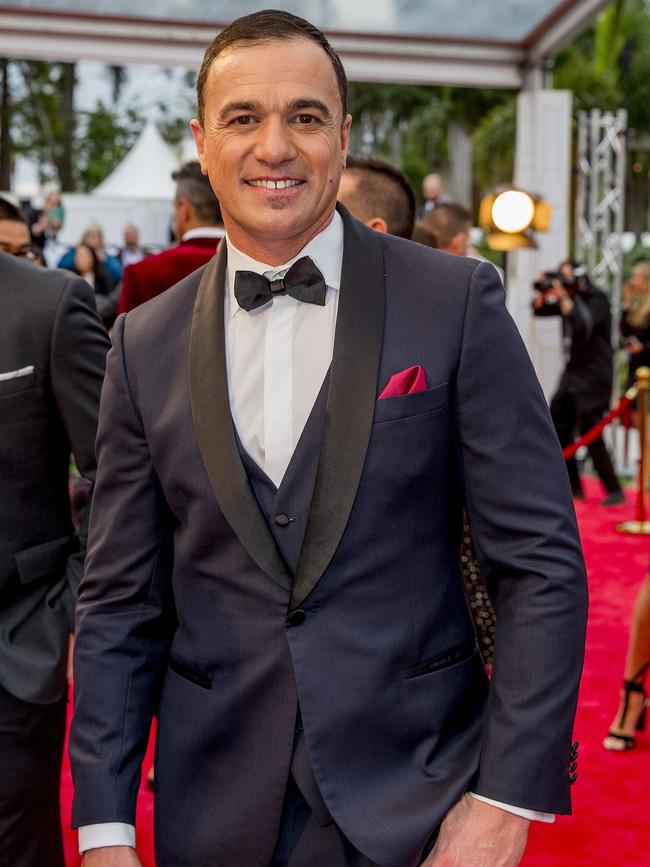 Shannon Noll on the red carpet at the 60th TV Week Logies Awards recently. Picture: Jerad Williams