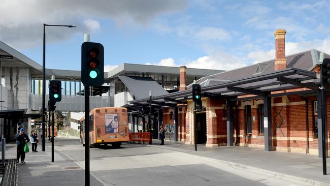 Ringwood station is the fourth most dangerous in Melbourne, the latest stats show. Picture: Steve Tanner