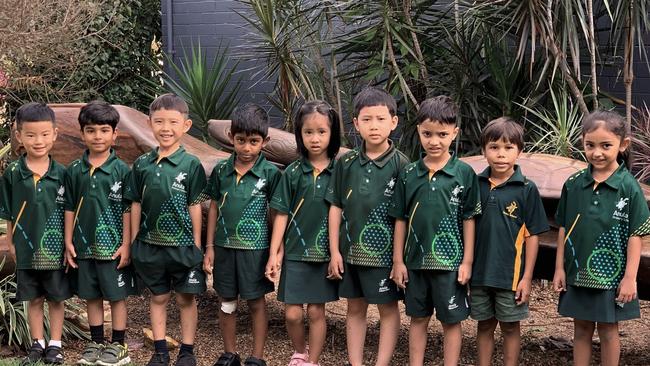 ANULA PRIMARY SCHOOL Class 2 (L-R): Ethan Tong, Aaraiz Mansoor, Taisei Kamiki, Shakya Dewanmina, Harcey Phan, Jerry Cheng, Aamod Subedi, Dazael Francis-Kingston, Dhrumi Goswami. Picture: Brian