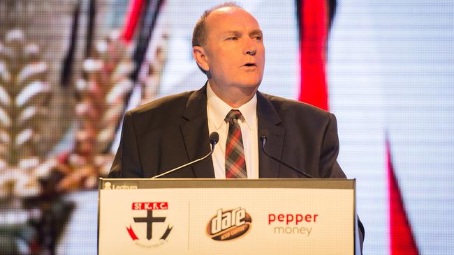 St Kilda president Peter Summers.