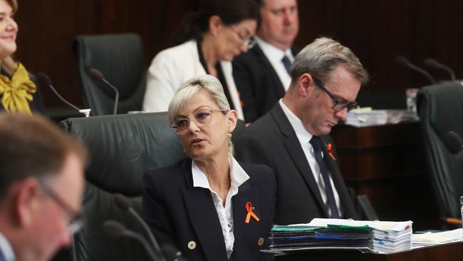 Attorney general Elise Archer. Last question time in the Tasmanian house of reps for 2021. Picture Nikki Davis-Jones