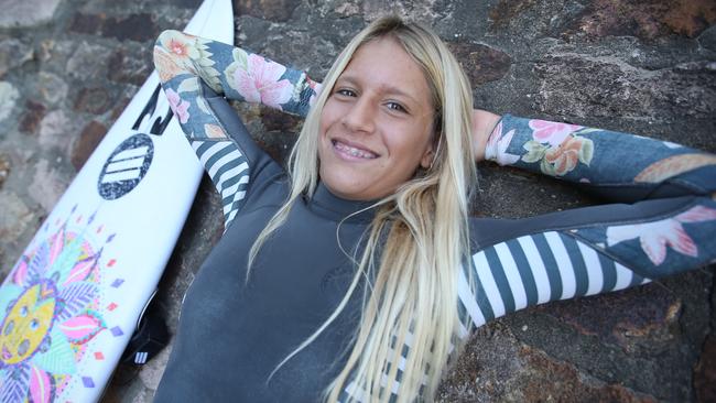 Zahli Kelly at 12 was well on her way to making waves in Australian surfing.