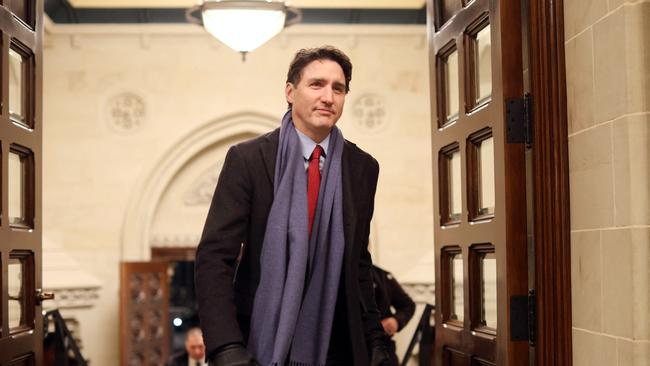 The resignation of the unpopular Prime Minister Justin Trudeau helped reverse the Liberal Party’s electoral fortunes. Picture: Dave Chan / AFP