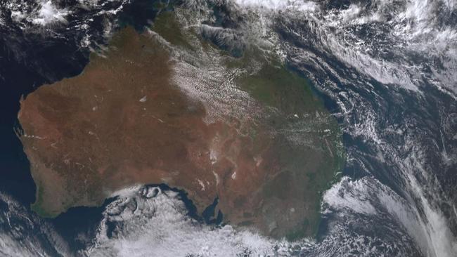 Satalie weather map. 8 May 2025. Picture: BOM