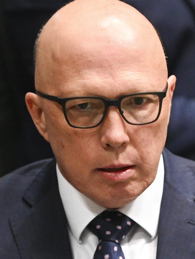 ‘Overdone’: Peter Dutton. Picture: NCA NewsWire / Martin Ollman