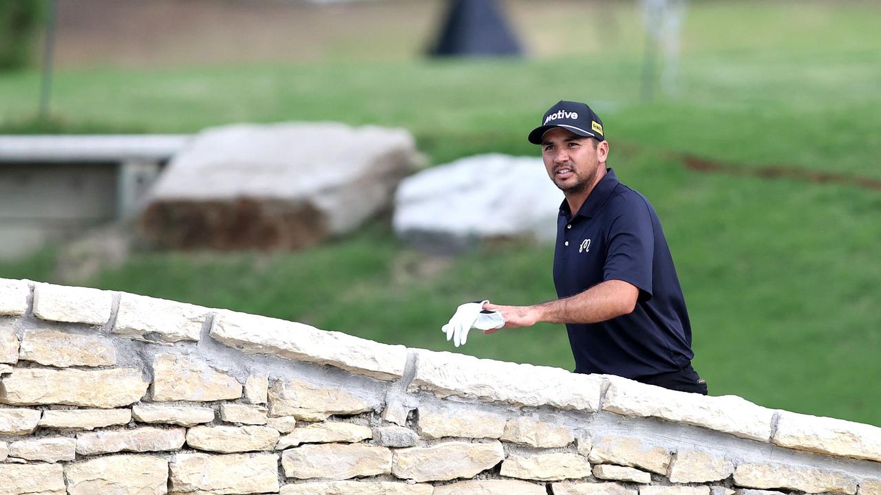 Jason Day has climbed a mountain. Picture: Tim Heitman/Getty Images/AFP