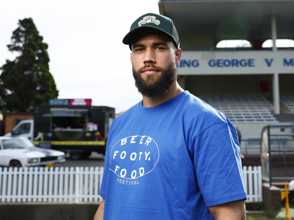 Cronulla's Toby Rudolf fears his decision to give up alcohol may have hurt his form. Picture: Jonathan Ng