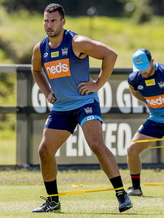 Ryan James wants to play on, despite suffering an ACL injury. Picture: Jerad Williams