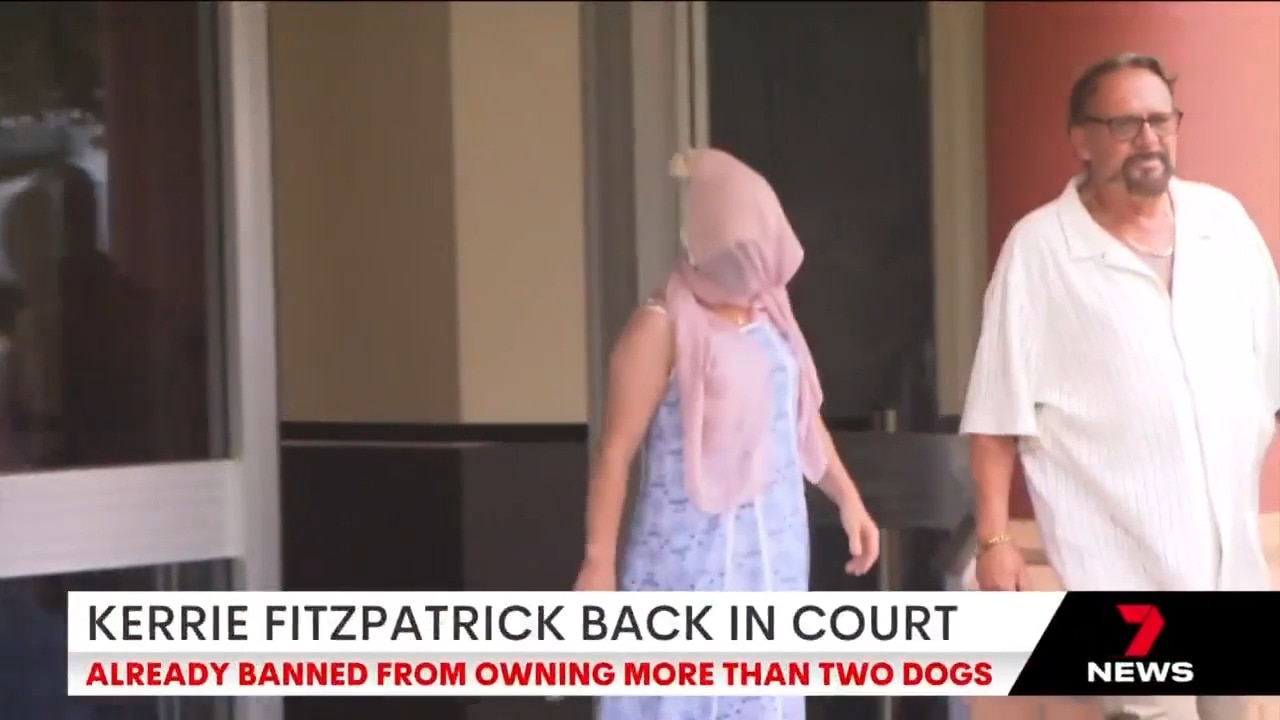 Vision shows puppy farmer Kerrie Fitzpatrick's property (7NEWS)